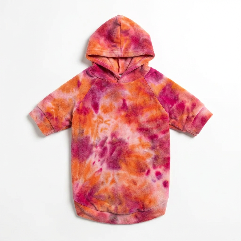 HoloSoft Dog Hoodie - Rose Ember