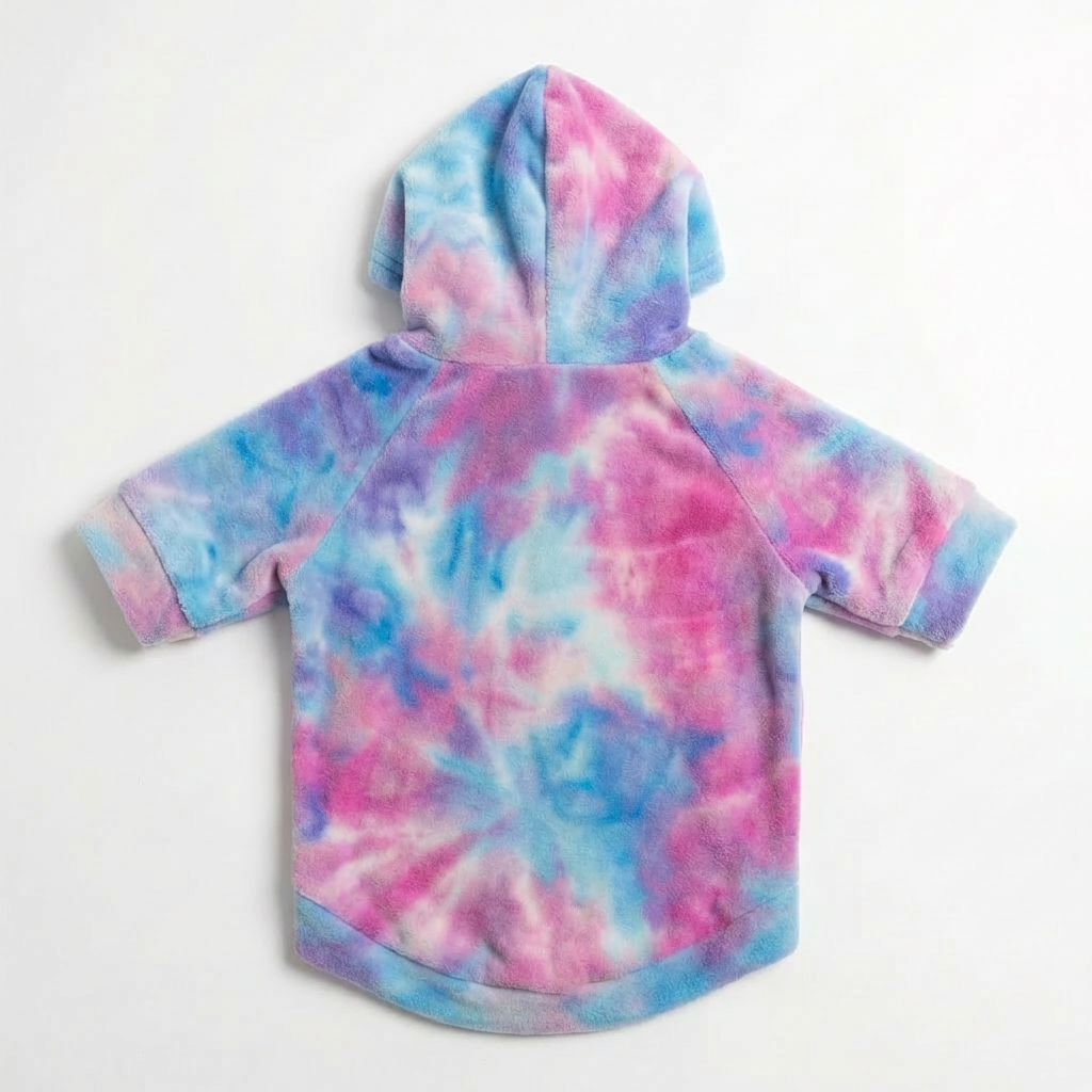 HoloSoft Dog Hoodie - Cotton Candy Sky