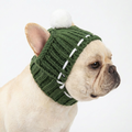 Cozy Pup Pom Beanie – Green