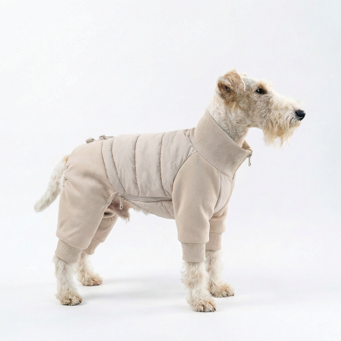 Essential Winter Dog Jacket – Beige