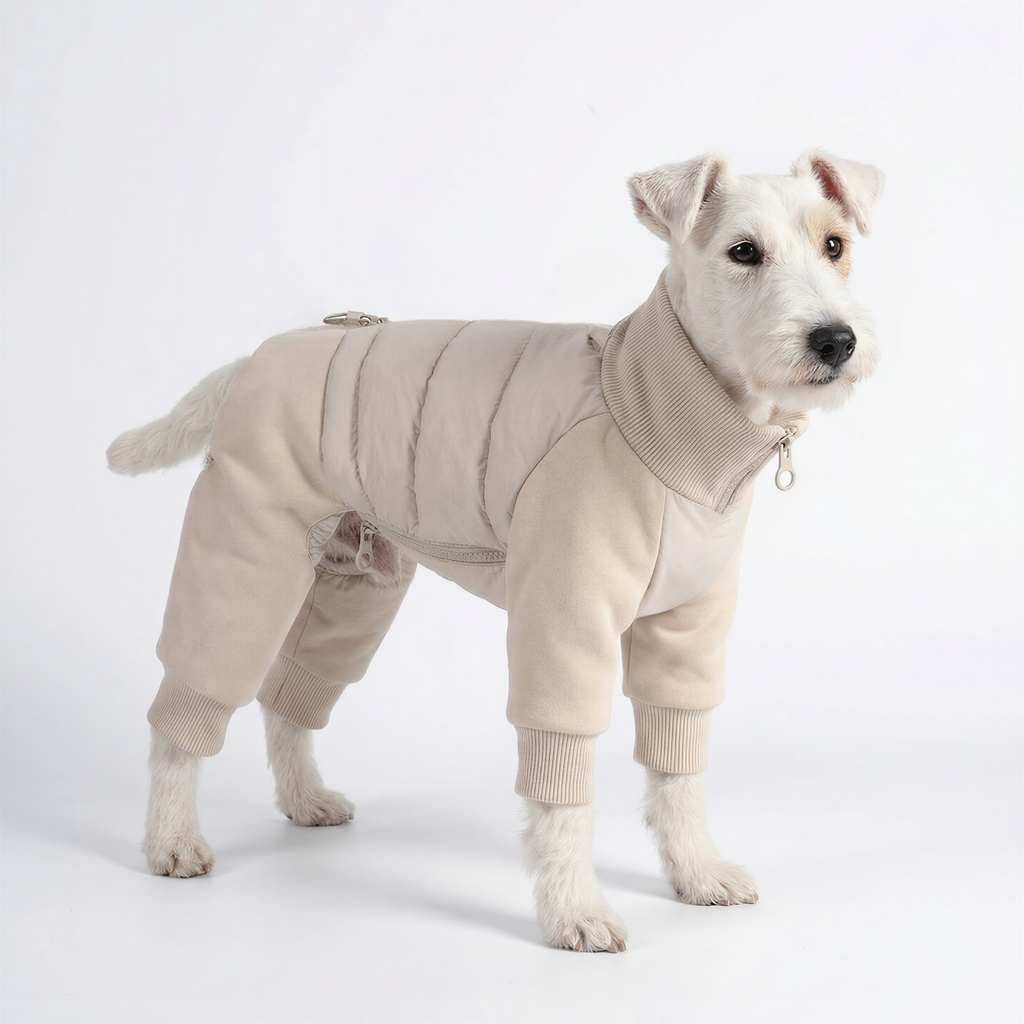 Essential Winter Dog Jacket – Beige