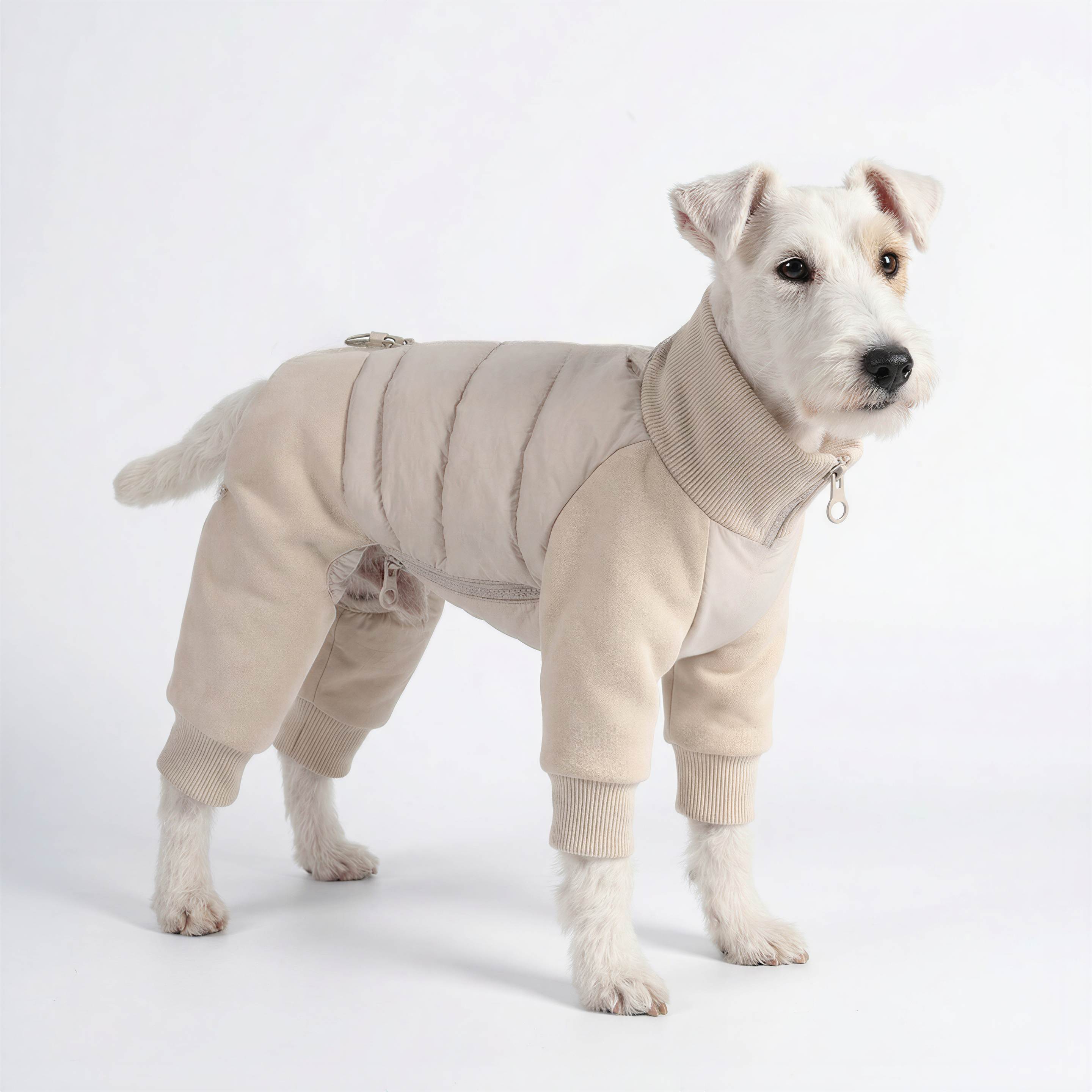 Essential Winter Dog Jacket – Beige