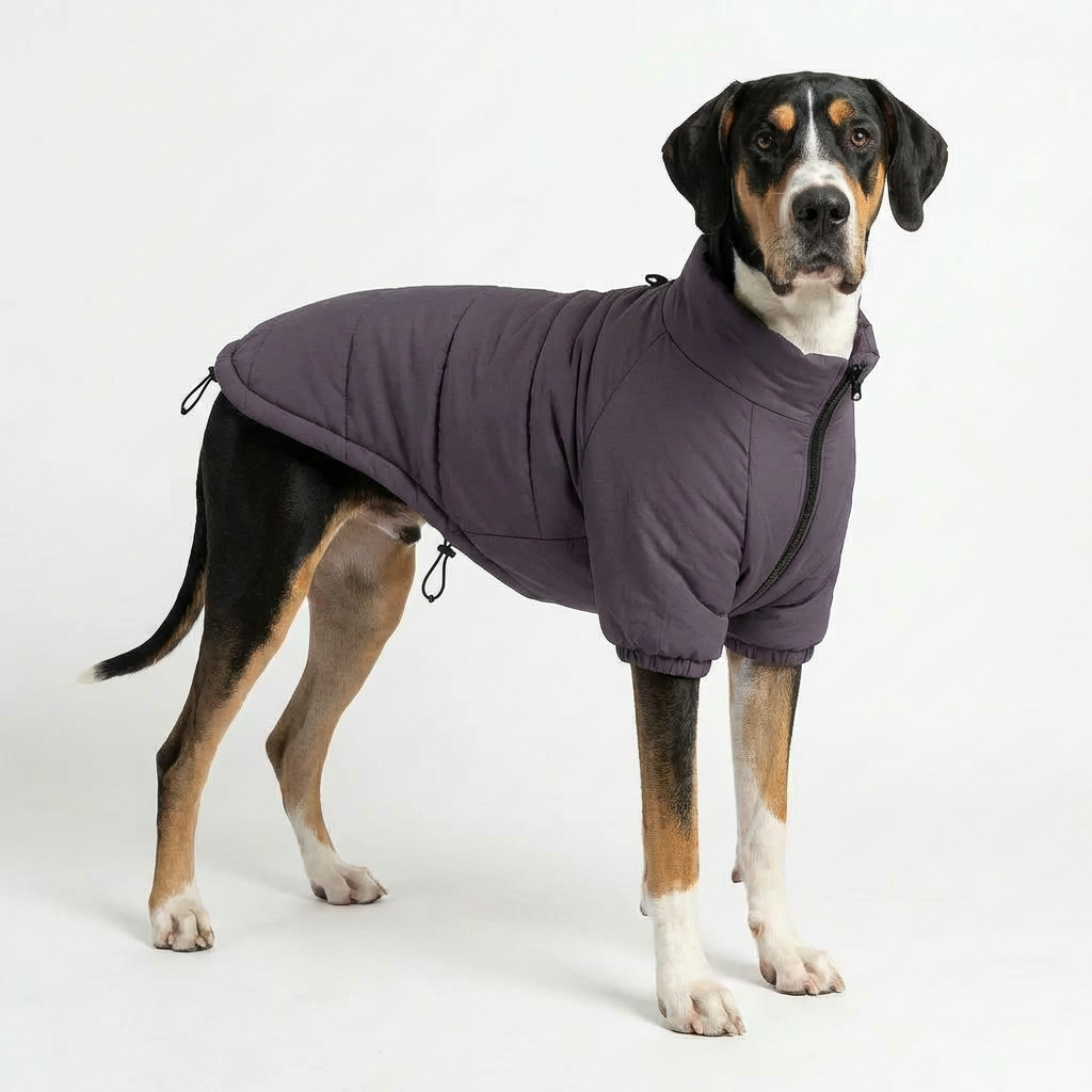 Large Breed Winter Jacket – Purple