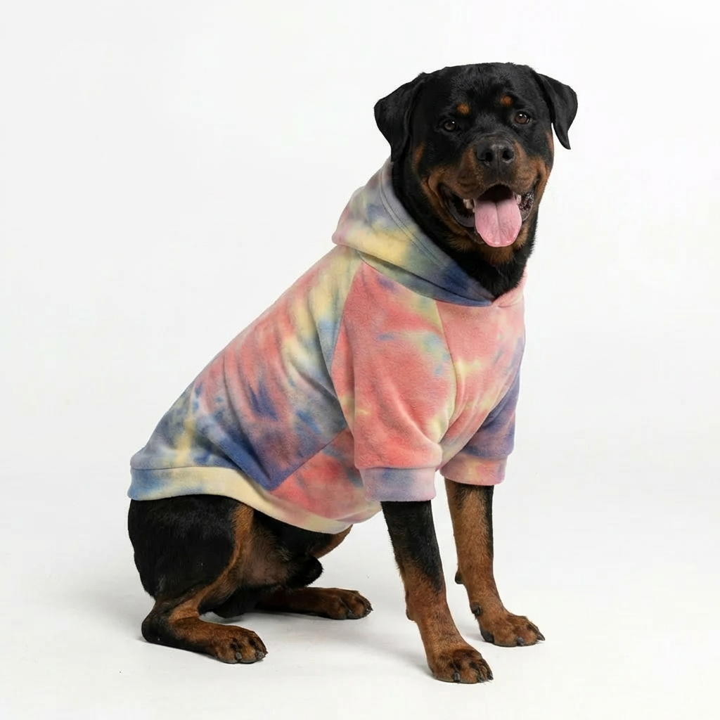 HoloSoft Dog Hoodie - Aurora Mist