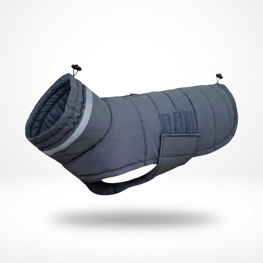 FrostGuard Thermal Dog Vest – Grey