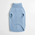 Basic Cable Knit – Baby Blue