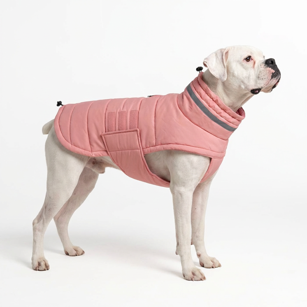 FrostGuard Thermal Dog Vest – Pink