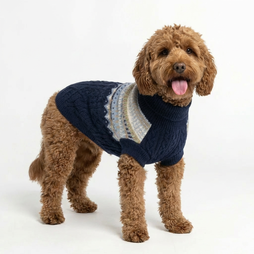 Fair Isle Knit – Midnight