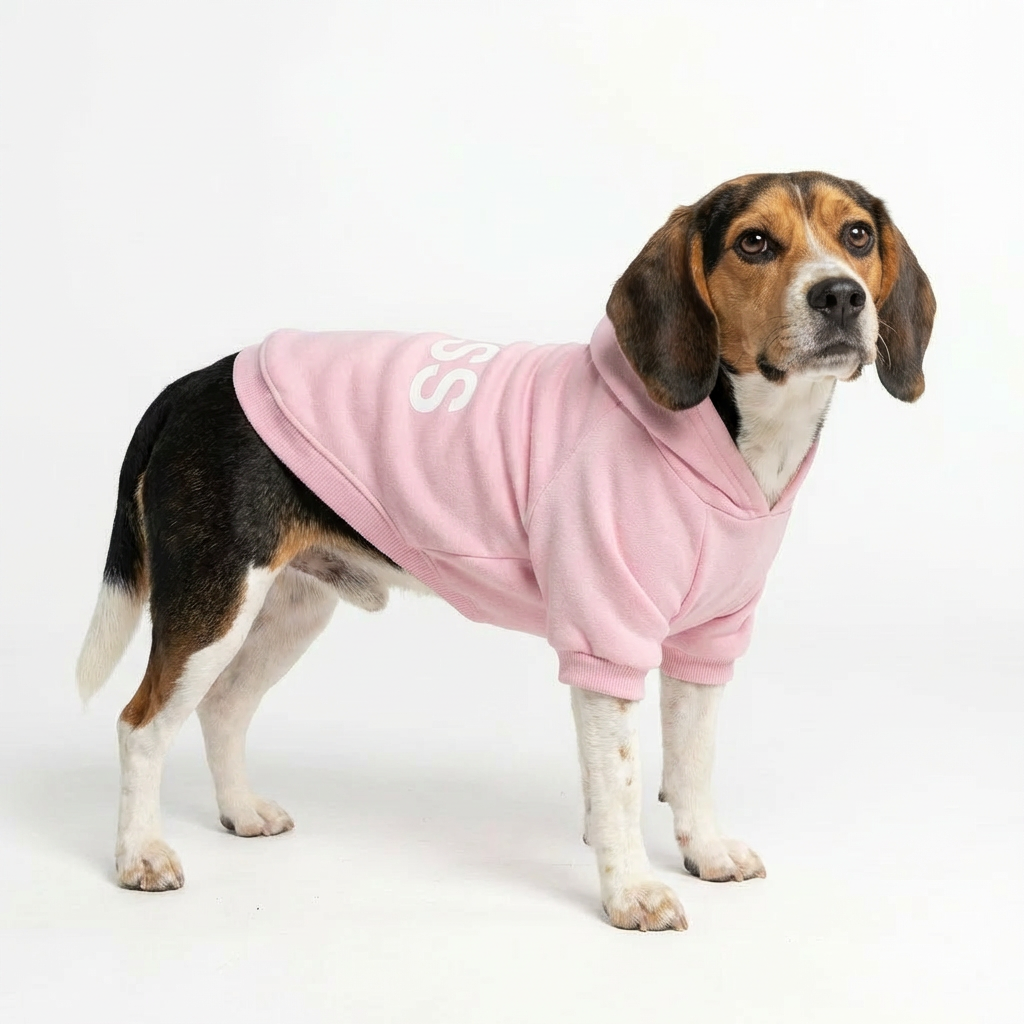 Boss Dog Hoodie – Pink