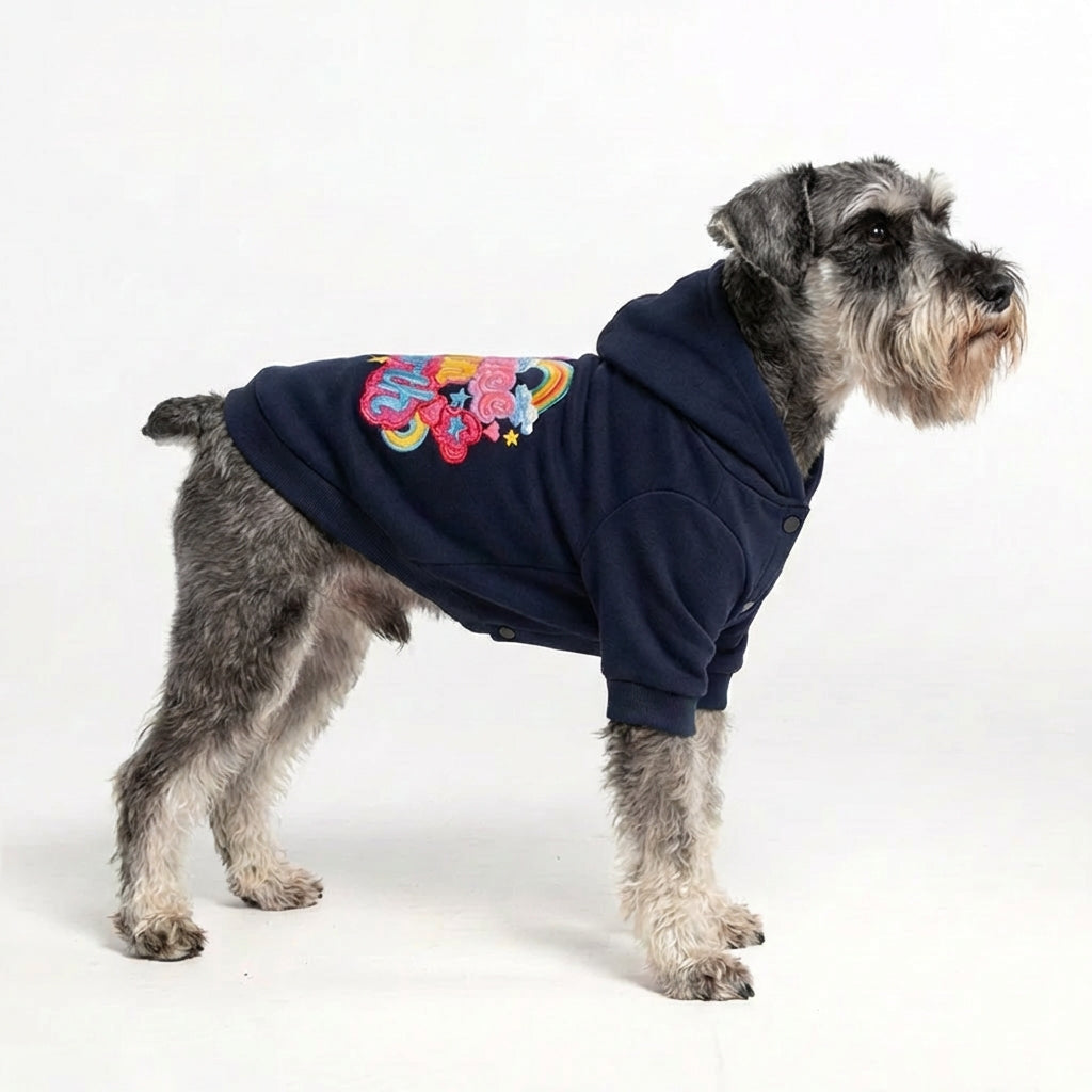 Peace™ Dog Hoodie - Navy