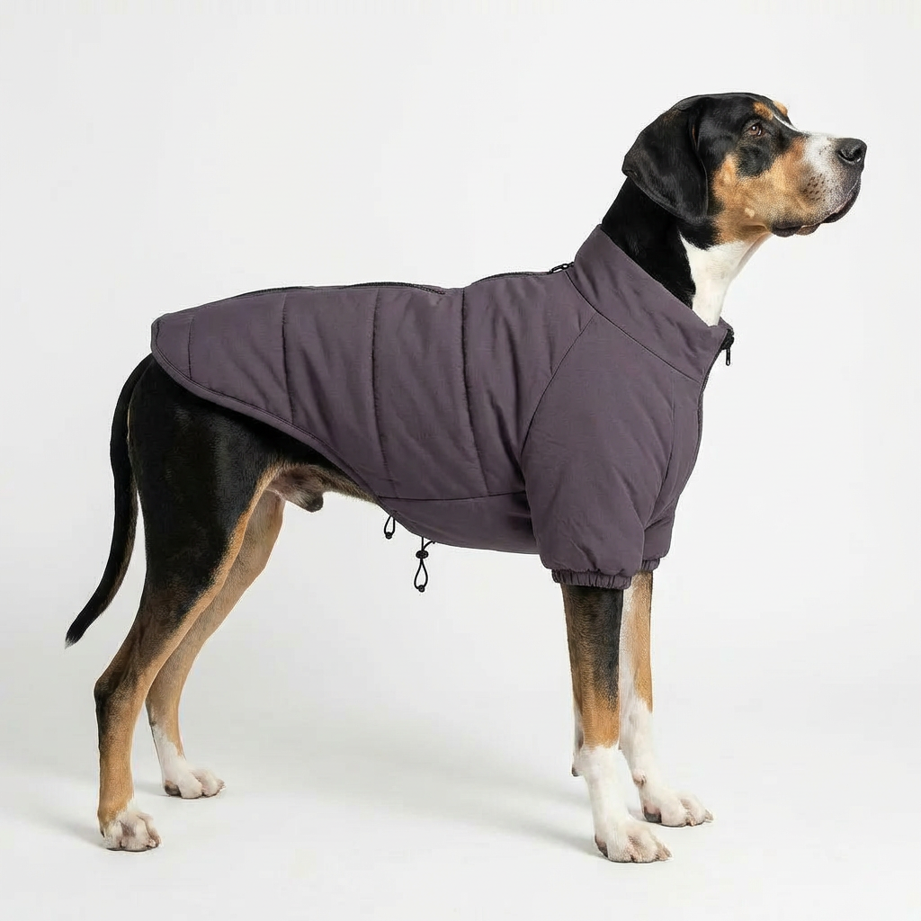 Large Breed Winter Jacket – Purple