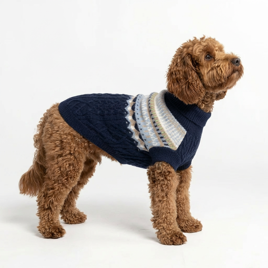 Fair Isle Knit – Midnight