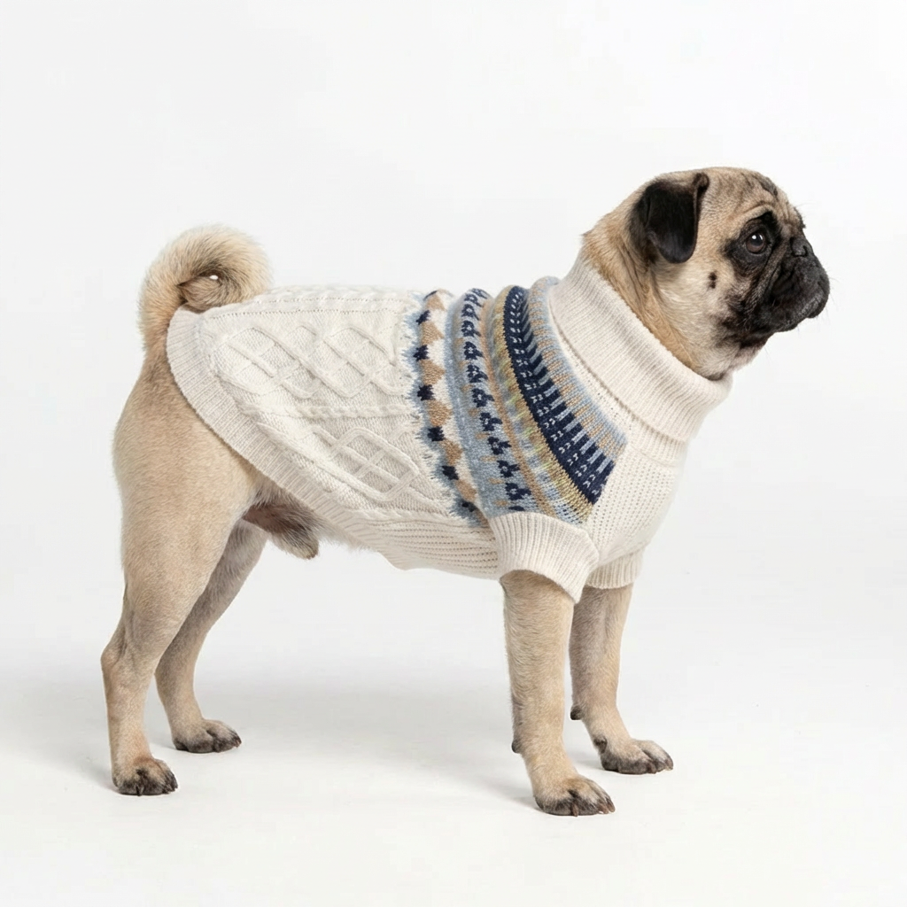 Fair Isle Knit – Ivory