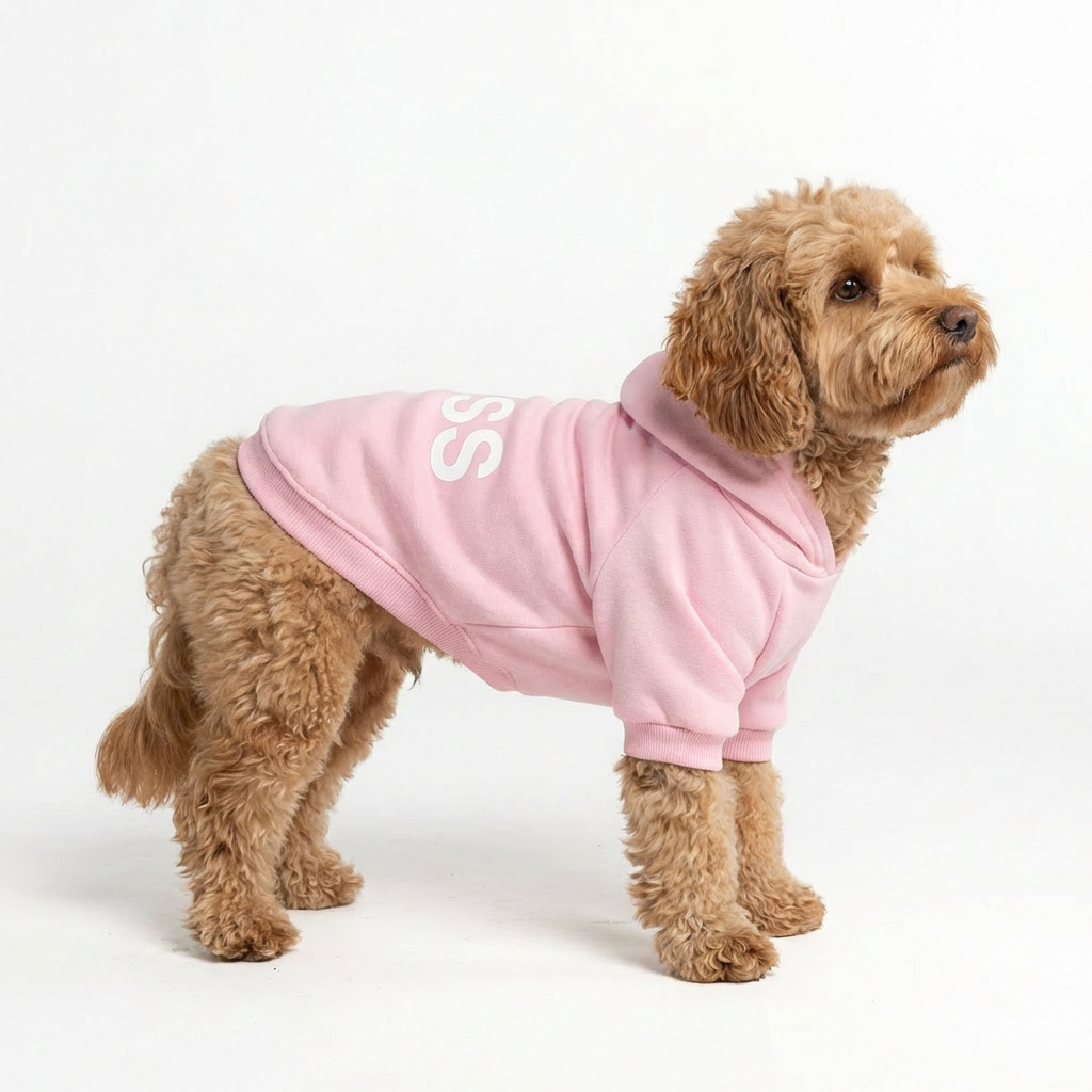 Boss Dog Hoodie – Pink