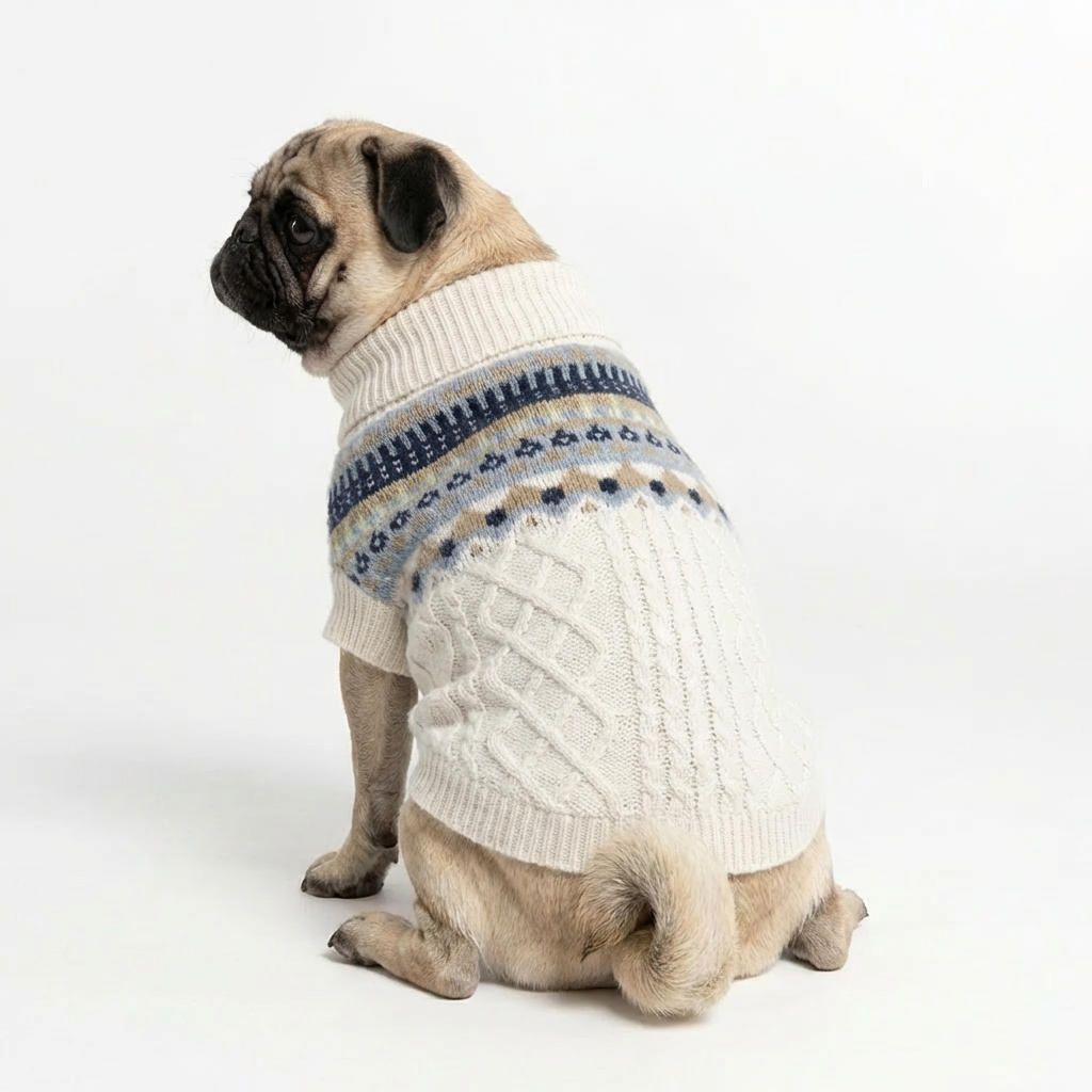 Fair Isle Knit – Ivory