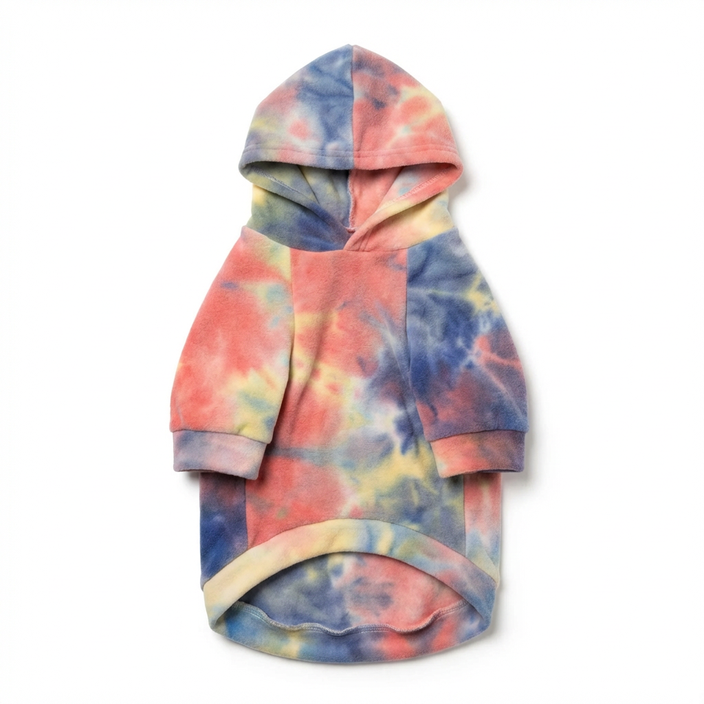 HoloSoft Dog Hoodie - Aurora Mist