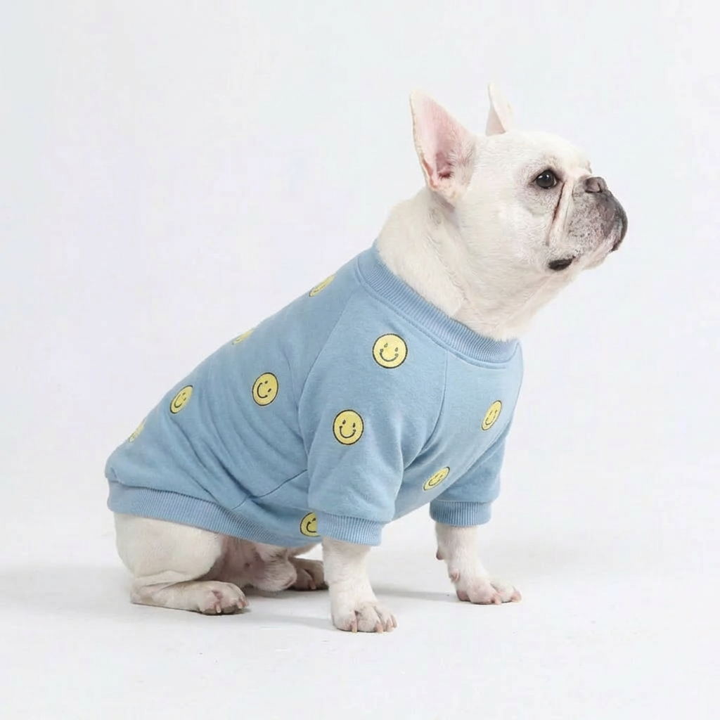 Smiley Daily Dog Sweater