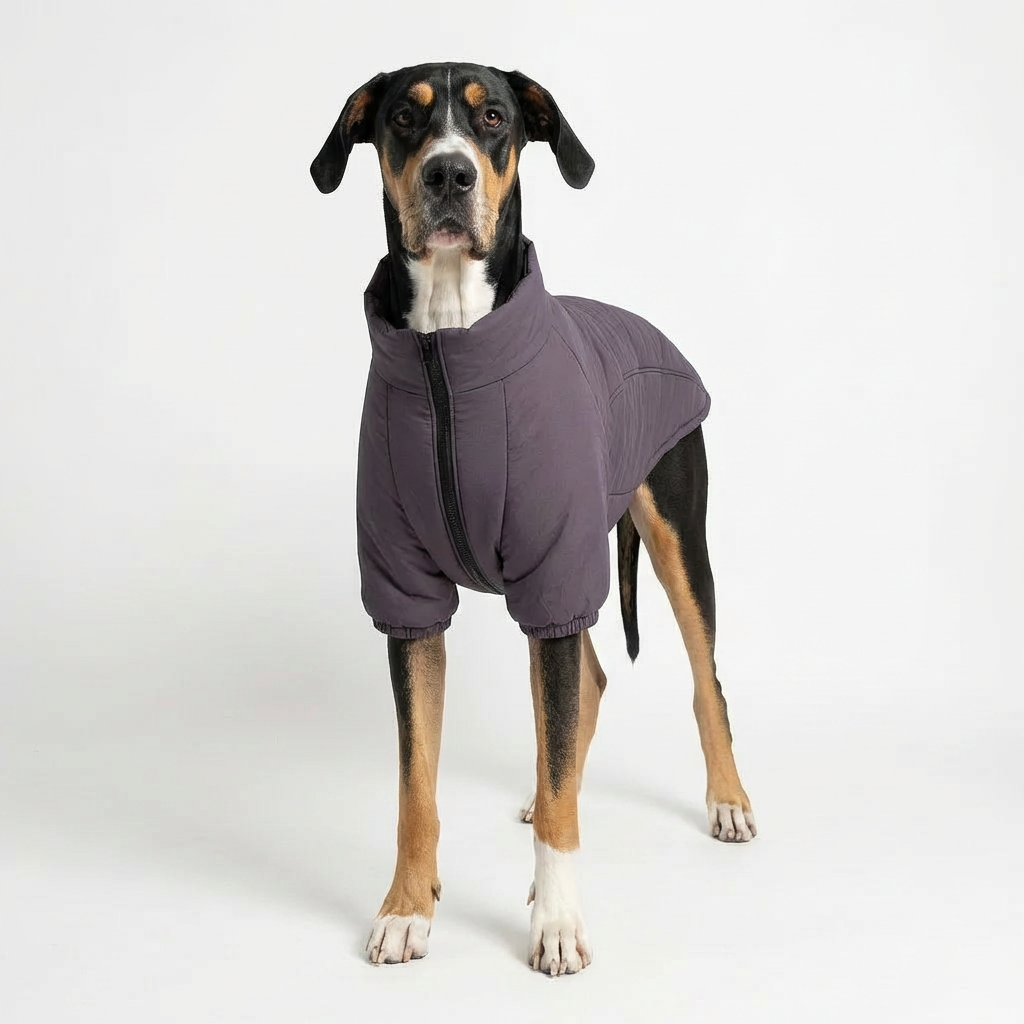 Large Breed Winter Jacket – Purple