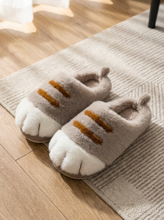 Cozy Cat Slippers