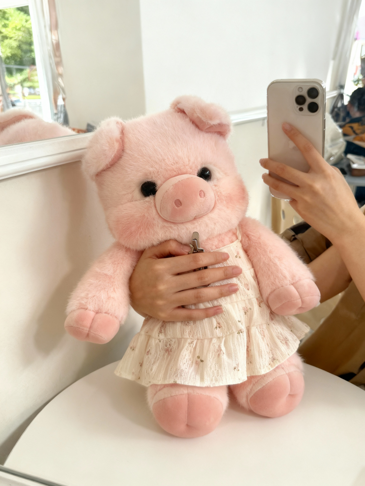 Pig Plush with Dress