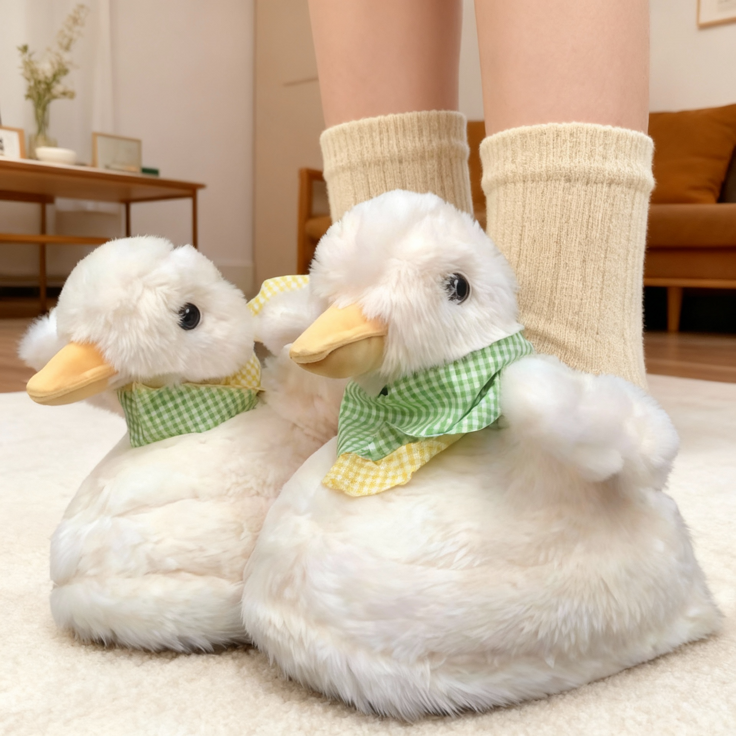 Duck slippers