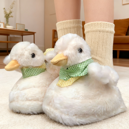 Duck slippers