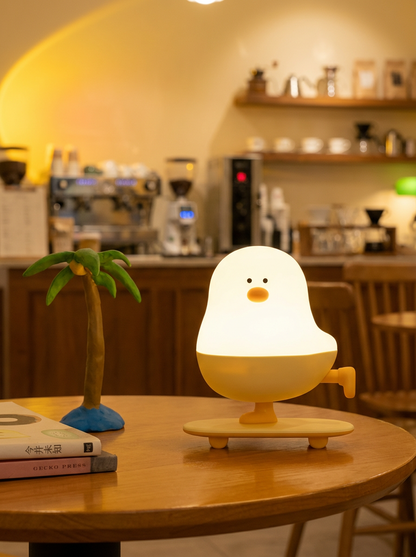 Skateboard Duck Lamp