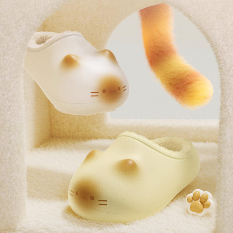 Kitty Paw Slippers