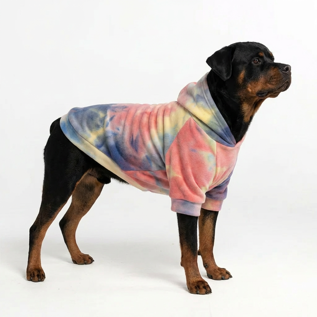 HoloSoft Dog Hoodie - Aurora Mist