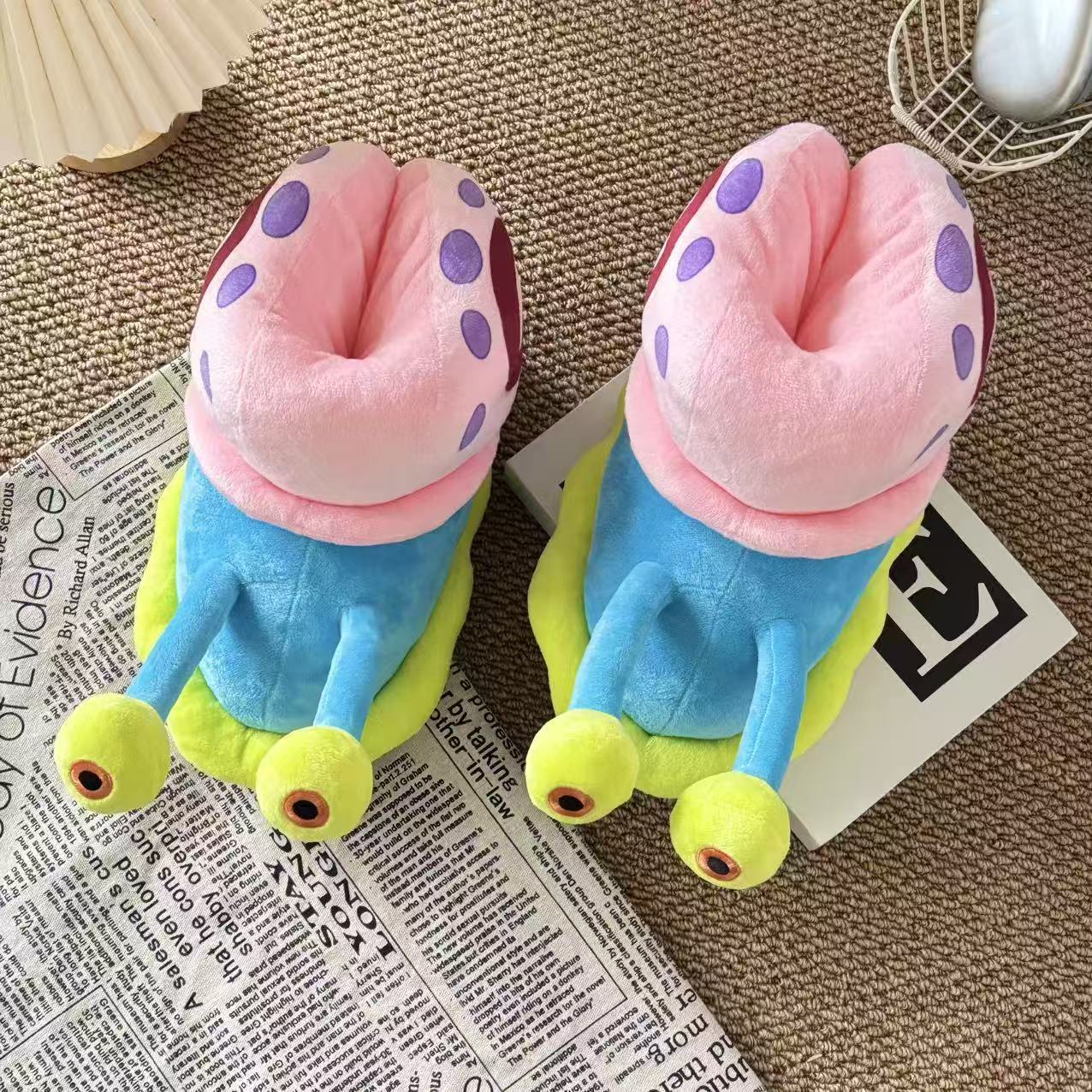 Snail slippers