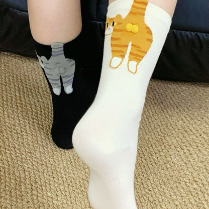 Funny cat socks