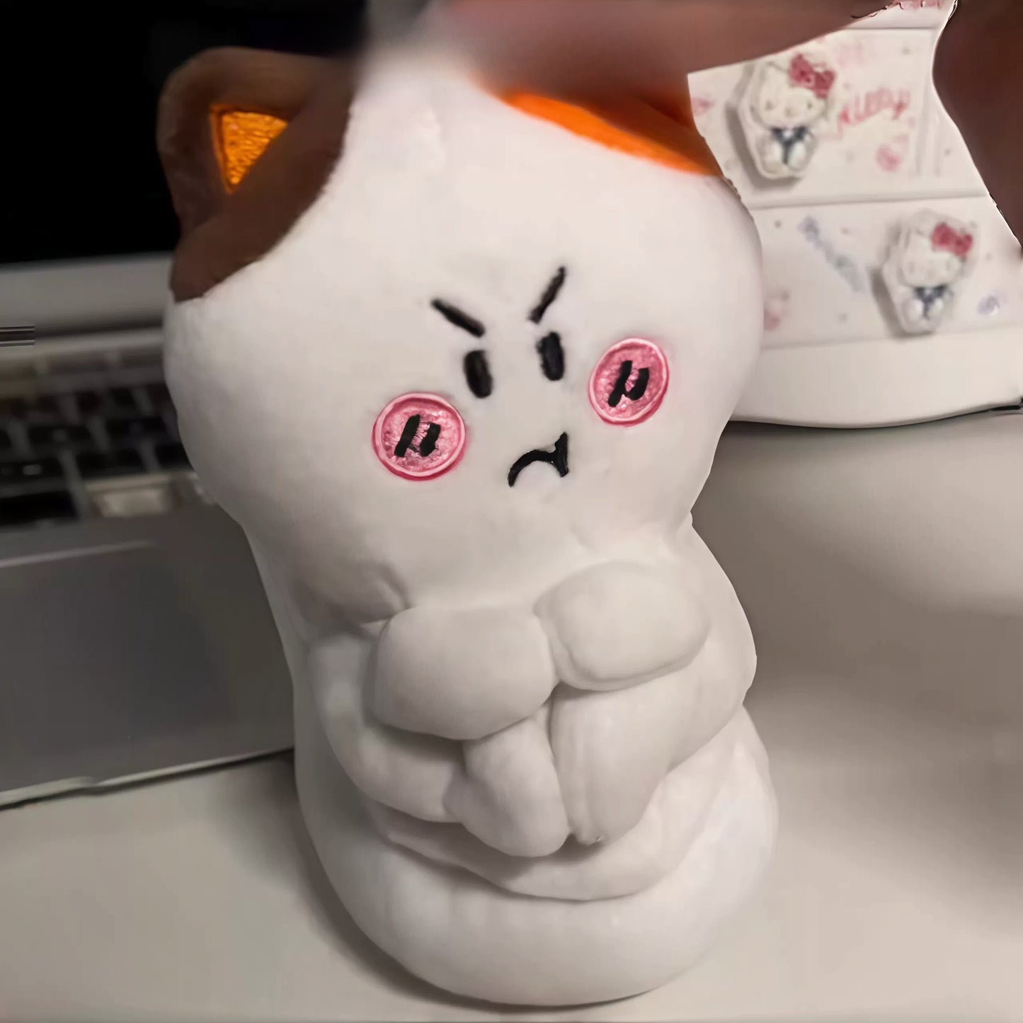 Pooping Kitten & Toilet Plush Set