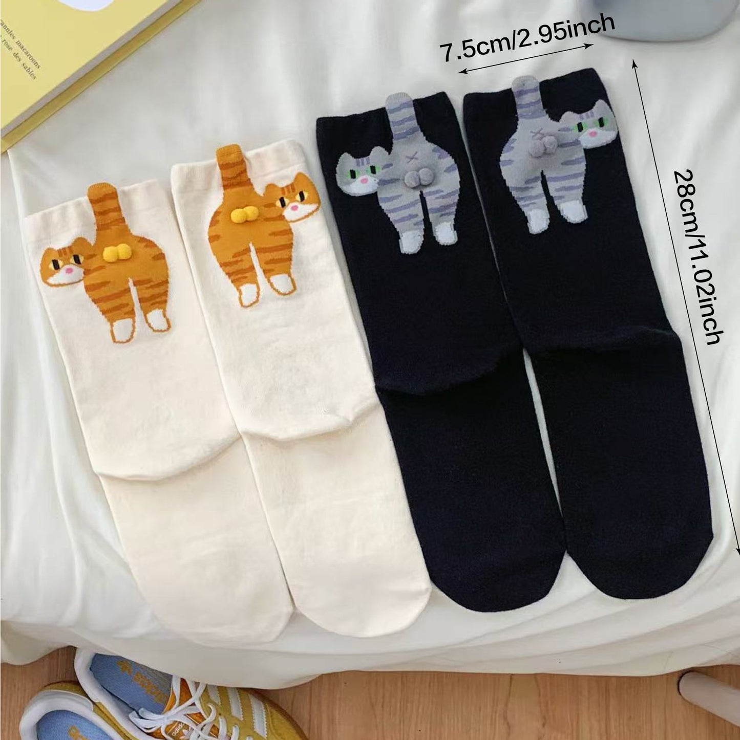 Funny cat socks