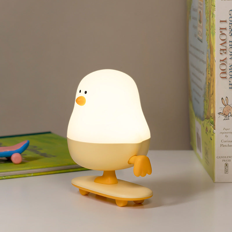 Skateboard Duck Lamp