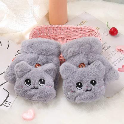 Adorable Thick Fleece Winter Gloves