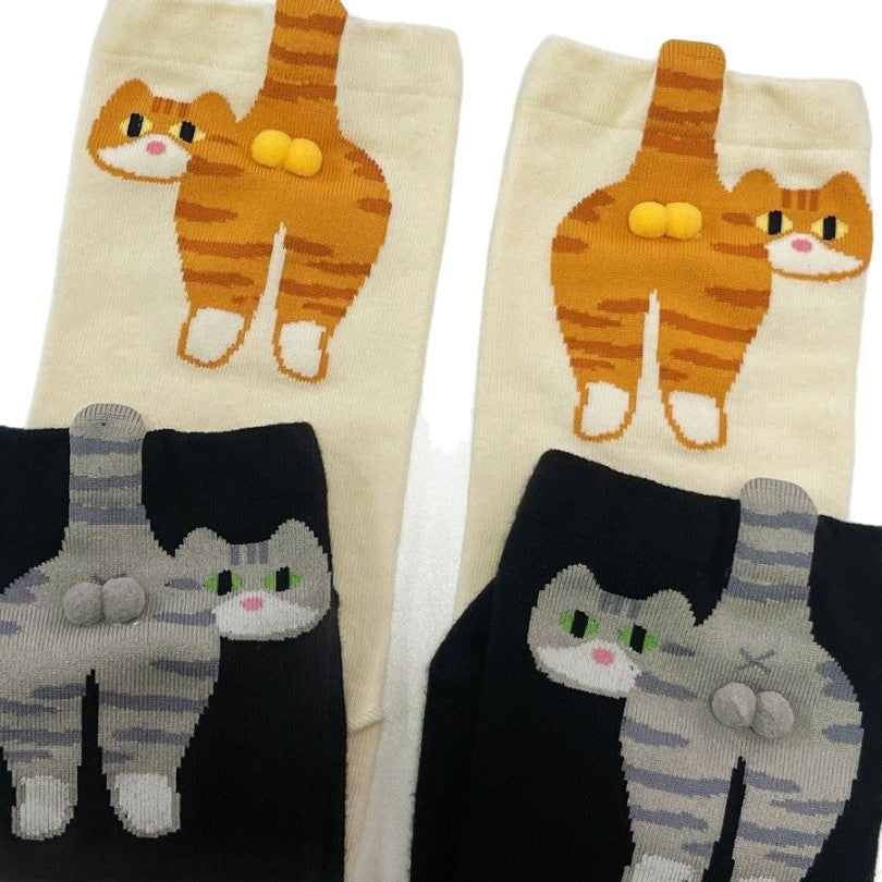 Funny cat socks