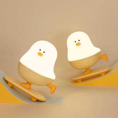 Skateboard Duck Lamp