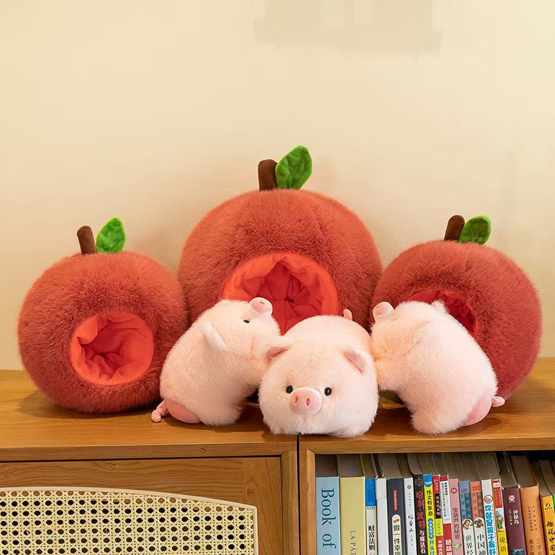 Apple Pig Plush