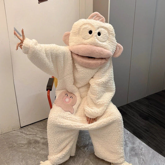 Ugly Fish Pajamas-White