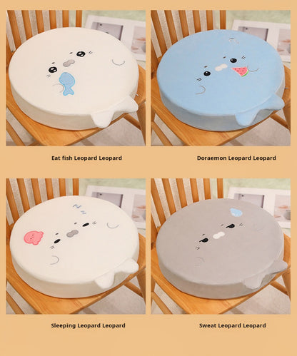 Seal - shaped Flattened Seat Cushion