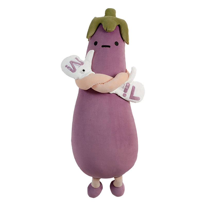 Eggplant King Sleep - inducing Patting Plush