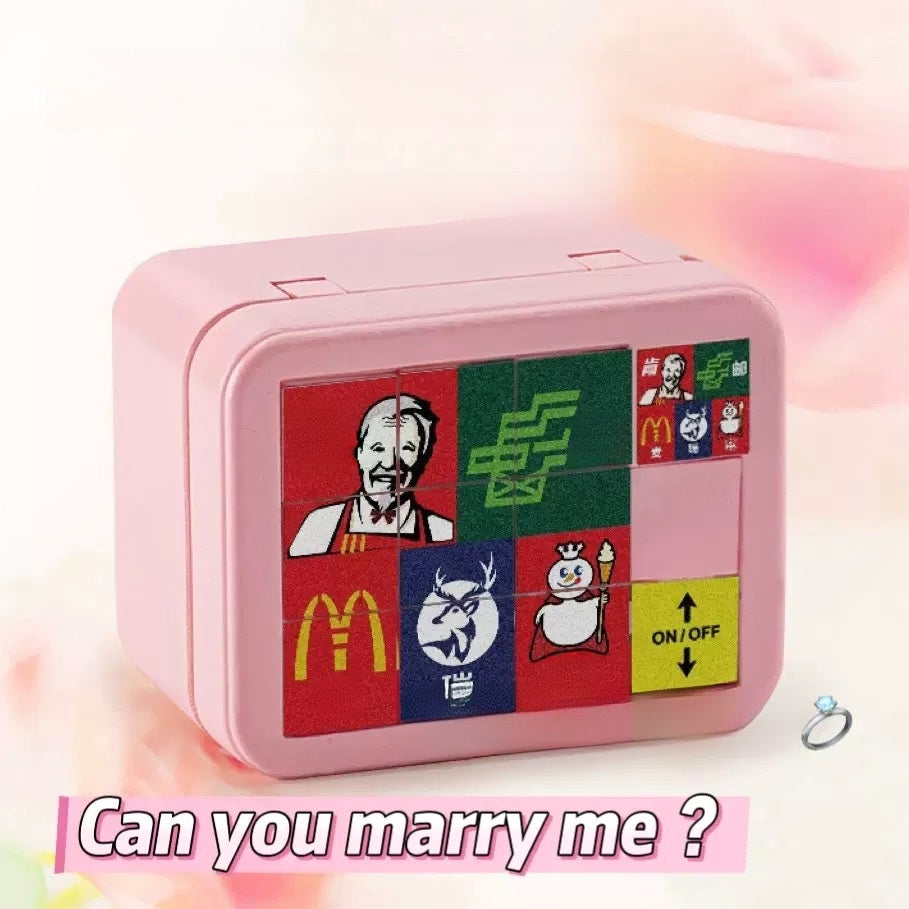 Surprise Puzzle - assembled Jewelry Box