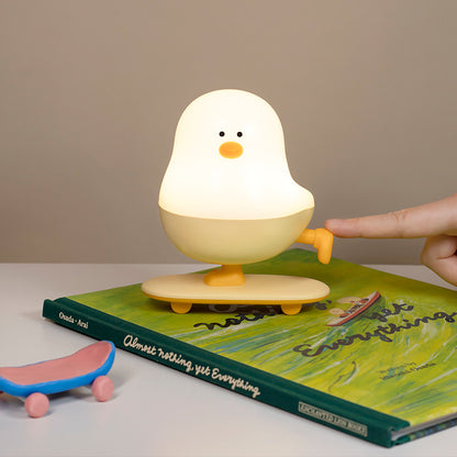 Skateboard Duck Lamp