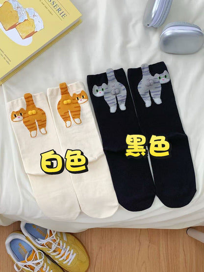 Funny cat socks