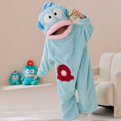 Ugly Fish Pajamas-White