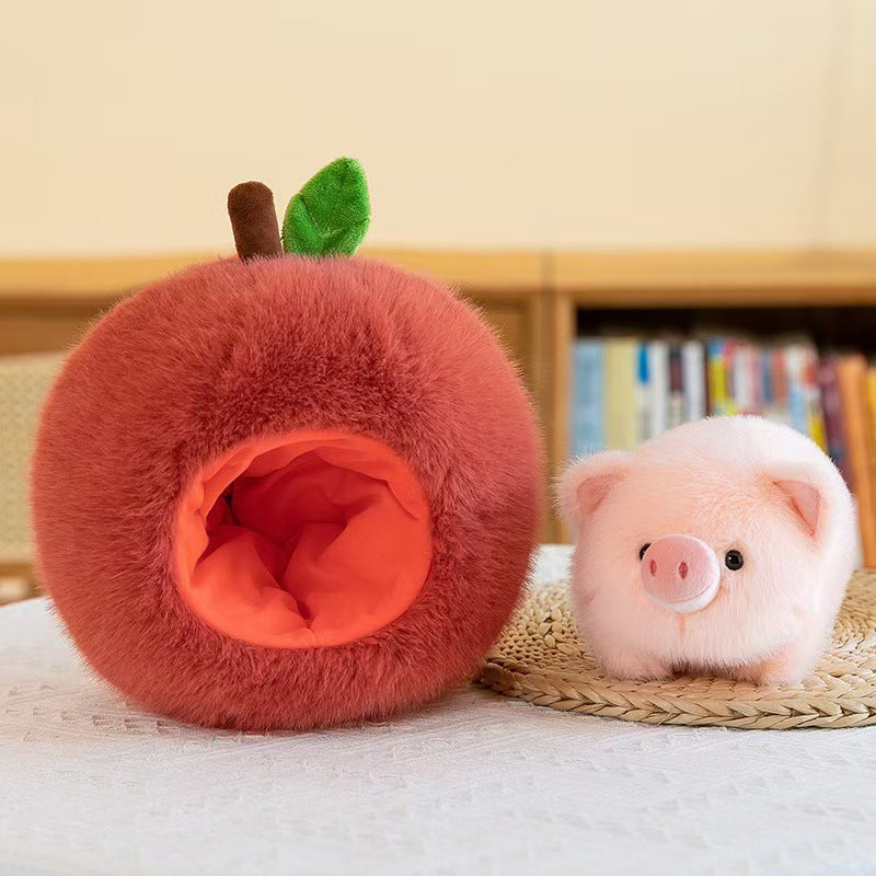 Apple Pig Plush