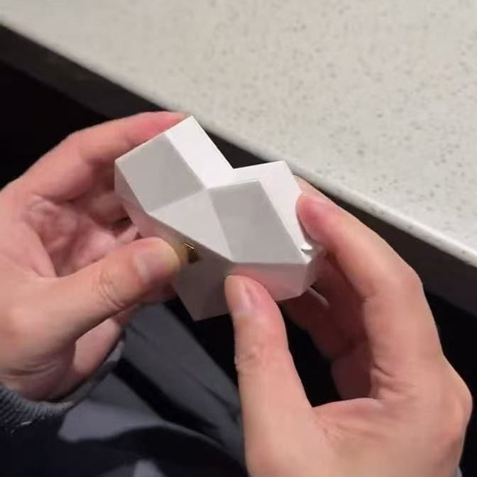 Magic Heart - open Ring Proposal Box