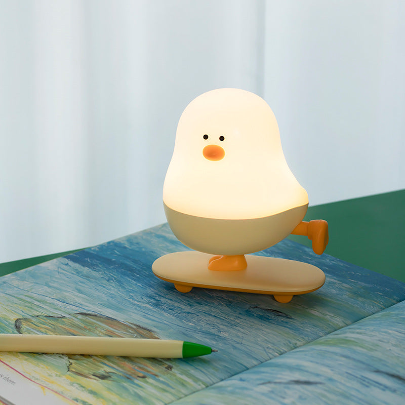 Skateboard Duck Lamp