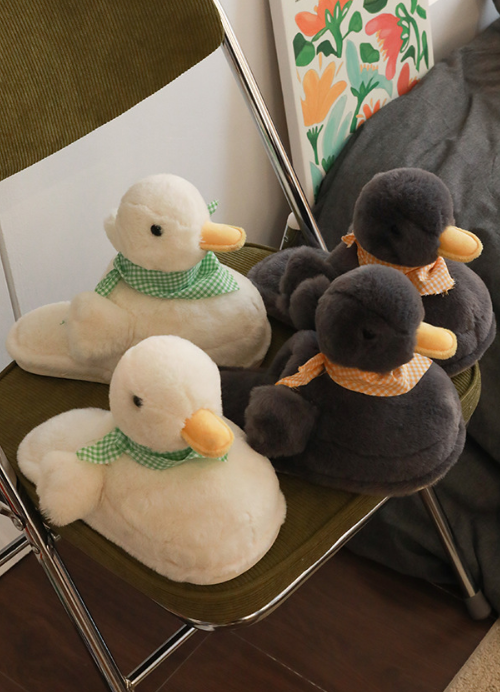 Duck slippers