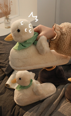 Duck slippers